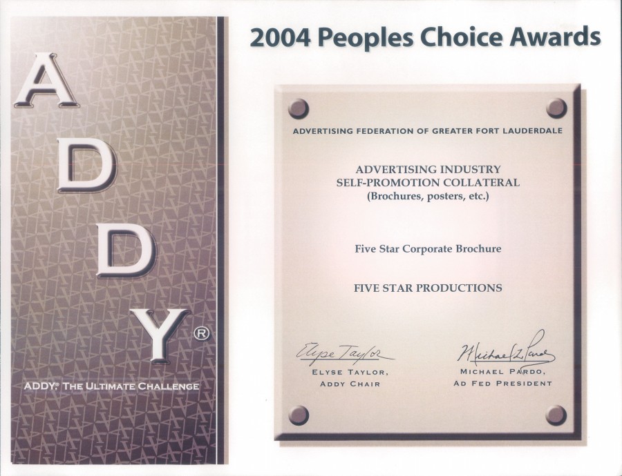 Corporate AD Campaign   2004